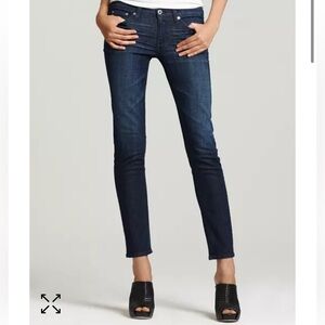 AG Jeans the stilt dark wash cigarette jeans size 27R